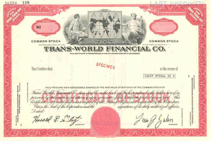 Trans-World Financial Co.